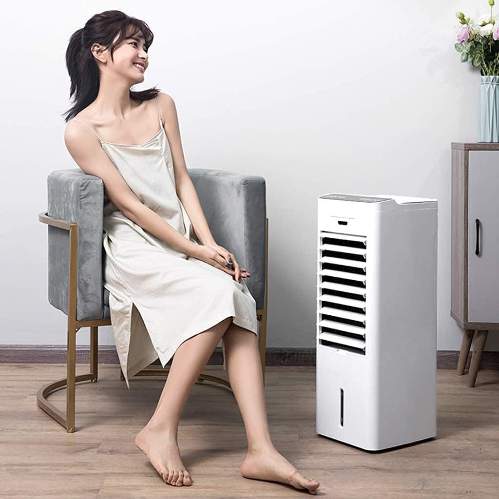 Climatiseur Portable 9000 Btu, 3 En 1 : Ventilateur, Climatiseur Mobile Avec Affichage Led, Télécommande, 3 Vitesses De Ventilation Et Minuterie 24 Heures. White