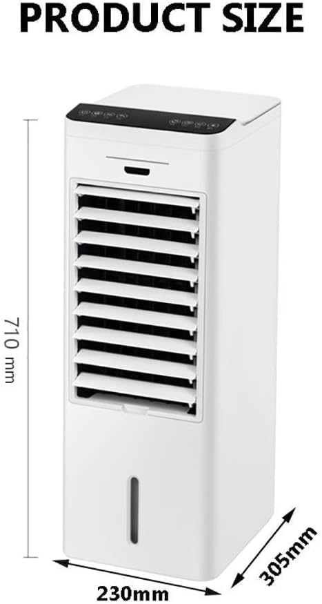 Climatiseur Portable 9000 Btu, 3 En 1 : Ventilateur, Climatiseur Mobile Avec Affichage Led, Télécommande, 3 Vitesses De Ventilation Et Minuterie 24 Heures. White