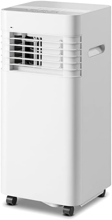 Climatiseur portable 12000 BTU avec télécommande, minuterie 24h, kit d'installation, 2 vitesses, oscillation à 120° pour pièces jusqu'à 300 m²