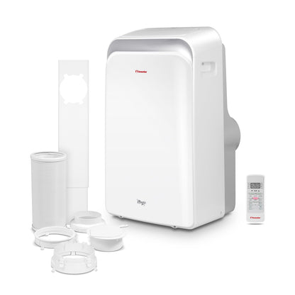 Magic Inventeur Climatiseur portable 12 000 BTU refroidissement, chauffage, déshumidificateur, ventilateur, affichage numérique, télécommande, 3 vitesses, minuterie 24h
