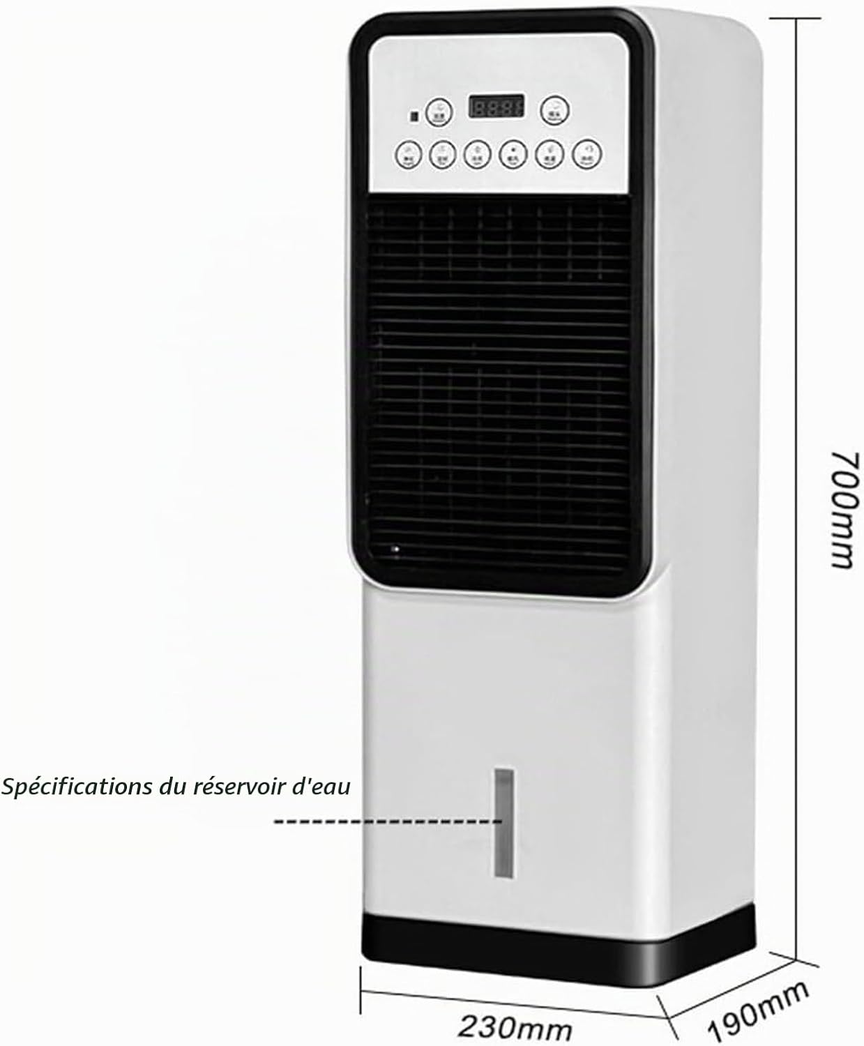 12000 BTU Portable Climatiseur Unité avec télécommande