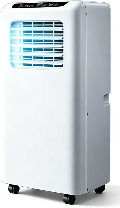 Clim Mobile 18000 Btu Refroidissement Chauffage 9000BTU | Déshumidification Ventilation, Débit Air élevé, Structure Robuste Adapté Salon Grande Pièce Domestique