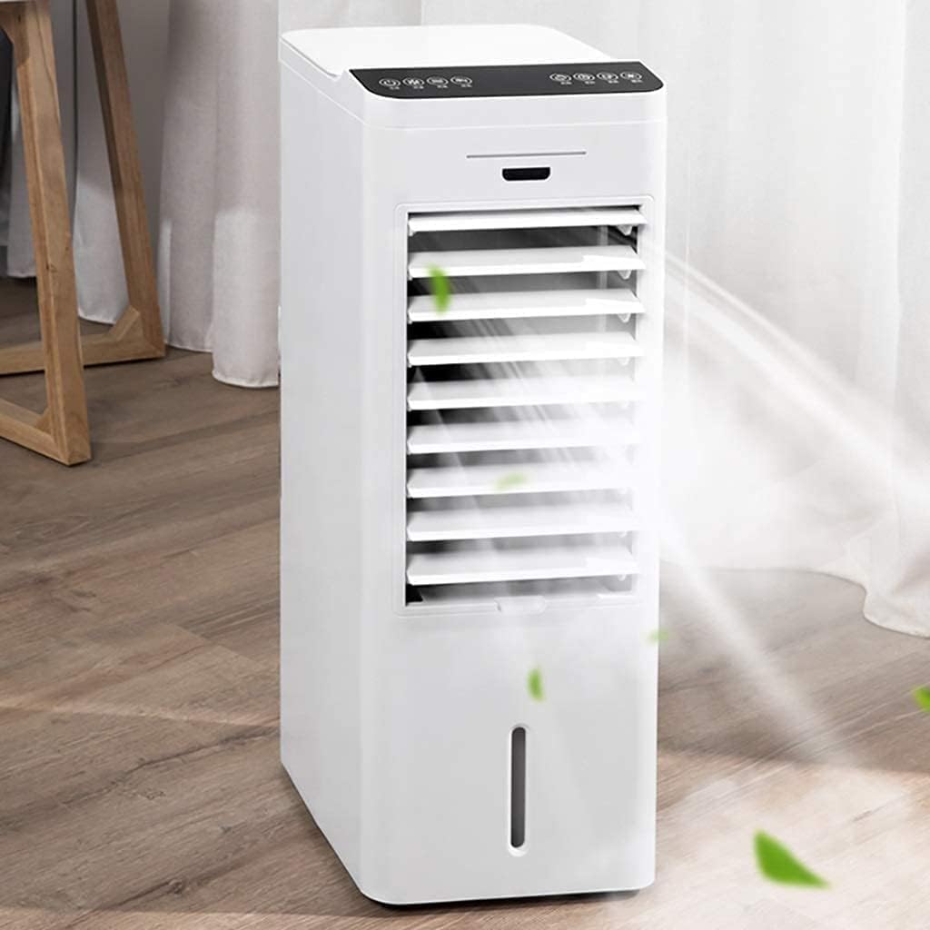 Climatiseur Portable 9000 Btu, 3 En 1 : Ventilateur, Climatiseur Mobile Avec Affichage Led, Télécommande, 3 Vitesses De Ventilation Et Minuterie 24 Heures. White
