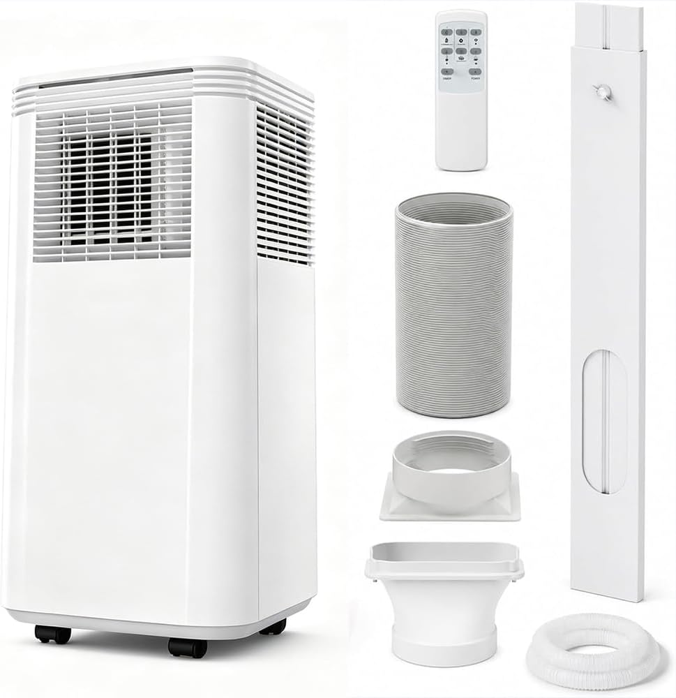 Climatiseur Mobile 11000–11600 BTU 4 en 1 Chaud et Froid