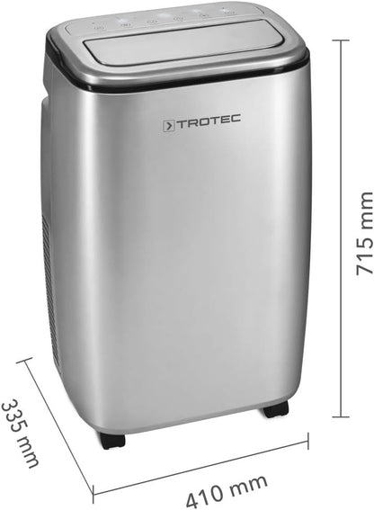 TROTEC Climatiseur local design mobile PAC 3810 S - 3,8 kW | climatiseur 3 en 1