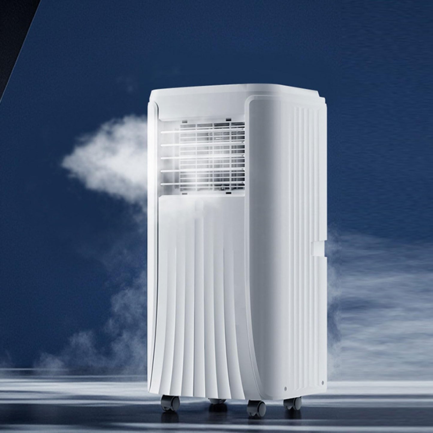 Climatiseur portable, unité de refroidissement compacte avec déshumidificateur, ventilateur, télécommande pour chambre, bureau, voiture – Refroidisseur oscillant pour intérieur et extérieur