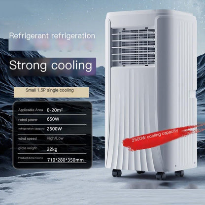 Climatiseur portable 12 000 BTU, refroidissement et déshumidificateur, 2 réglages de vitesse, minuterie 24h, kit de fenêtre, oscillation à 120 ° pour pièces jusqu'à 300 m²