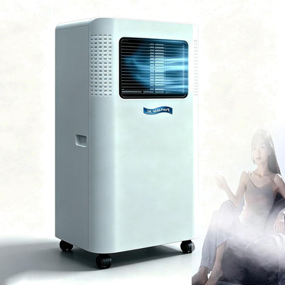 Climatiseur Mobile 2600 W 1.5P | Avec 4 roulettes, puissance de refroidissement de 2600 W (pour des pièces jusqu'à 20–25 m²), 330 × 280 × 680 mm