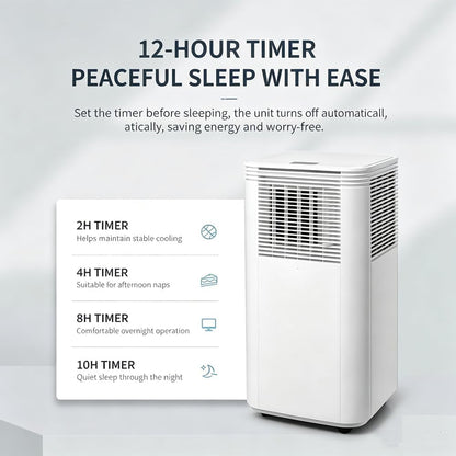 Climatiseur Mobile 11000–11600 BTU 4 en 1 Chaud et Froid