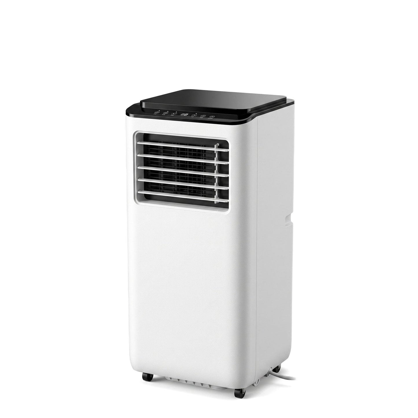 Climatiseur portable 12 000 BTU – Télécommande, minuterie 24 heures, kit d'installation, 2 vitesses, oscillation à 120 ° pour pièces jusqu'à 300 m² de refroidissement