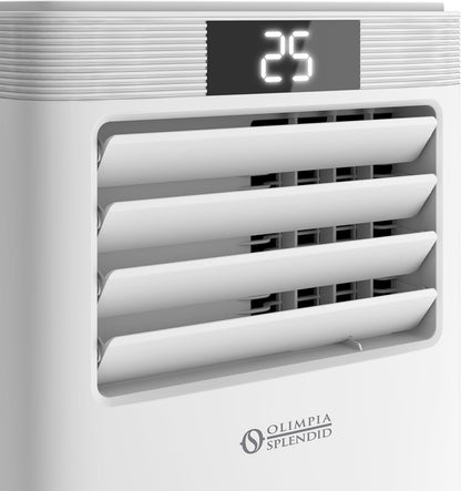 Olimpia Splendid - 02474 Dolceclima 10 HP WiFi Climatiseur portable - 10 000 BTU/h, capacité nominale 2,6 Kw, avec télécommande et WiFi intégré, Gaz naturel R290, Blanc