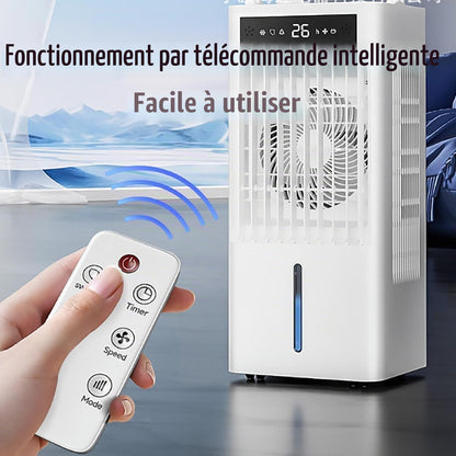 Climatiseur portable 8100, faible consommation d'énergie avec kit d'installation, minuterie, affichage numérique, ventilateur de refroidissement 4 en 1 pour la maison, le bureau, la chambre