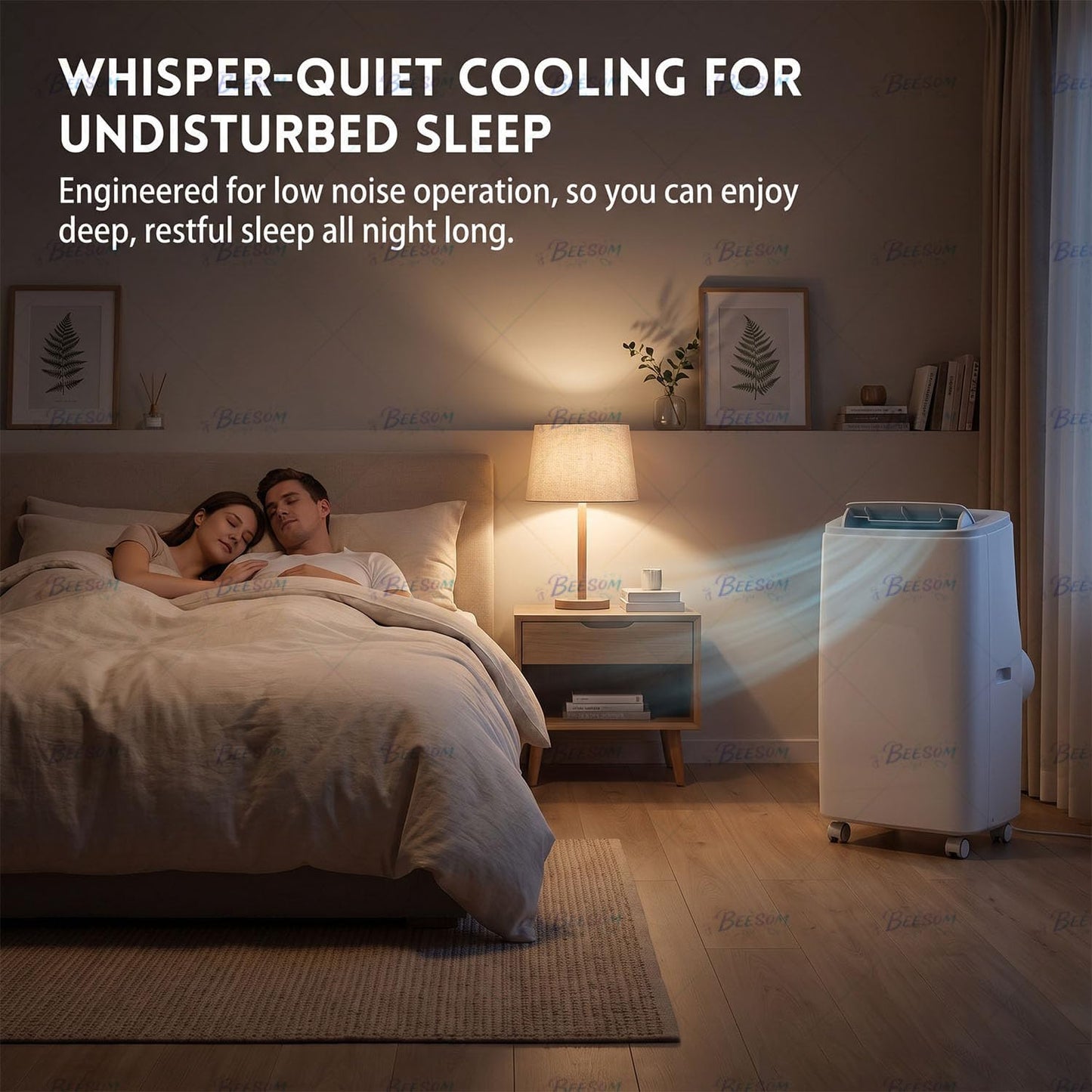 Clim Mobile 18000 Btu Refroidissement Chauffage 9000BTU | Déshumidification Ventilation, Débit Air élevé, Structure Robuste Adapté Salon Grande Pièce Domestique