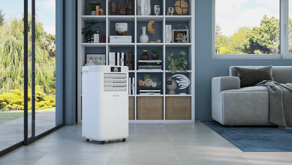 Olimpia Splendid - 02474 Dolceclima 10 HP WiFi Climatiseur portable - 10 000 BTU/h, capacité nominale 2,6 Kw, avec télécommande et WiFi intégré, Gaz naturel R290, Blanc