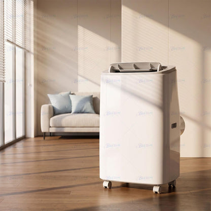 Clim Mobile 18000 Btu Refroidissement Chauffage 9000BTU | Déshumidification Ventilation, Débit Air élevé, Structure Robuste Adapté Salon Grande Pièce Domestique
